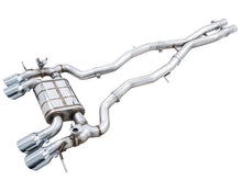 Load image into Gallery viewer, AWE 0FG Exhaust BMW M3 G80 (21-25) M4 G82 / G83 (21-24) Track or SwitchPath Catback w/ 4.5” Silver or Black Tips - SwitchPath / Chrome Silver Tips Alternate Image
