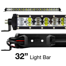 Load image into Gallery viewer, XKGlow RGBW Light Bar High Power Offroad Work/ Hunting Light w/ Built-in XKChrome Bluetooth Controller - 14/ 20/ 32/ 38/ 50 inches - 32" RGBW Light Bar Alternate Image