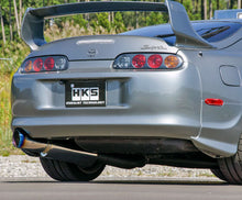 Load image into Gallery viewer, HKS Exhaust Toyota Supra (93-98) Hi Power Carbon Titanium or Stainless Steel Catback Alternate Image