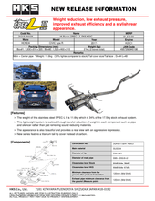 Load image into Gallery viewer, HKS Exhaust Honda Civic Type-R FK8 (2017-2021) Hi-Power Spec L II Catback - 31019-AH106 Alternate Image