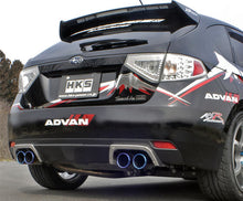 Load image into Gallery viewer, HKS Exhaust Subaru WRX STi Hatchback (08-14) Legamax Premium w/ 3.5" Tip Axleback - 31021-AF013 - Default Title Alternate Image
