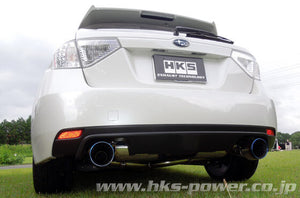 HKS Exhaust Subaru WRX STi Hatchback (2008-2014) Super Turbo Catback - 31029-AF005