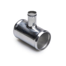 Load image into Gallery viewer, BOOST Products Aluminum T-Pipe Adapter 2" to 3.5" w/ 1" or 1.25" Branch for Intake / Charge Pipes Alternate Image