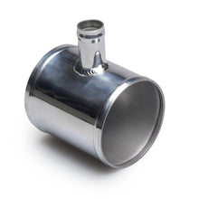 Load image into Gallery viewer, BOOST Products Aluminum T-Pipe Adapter 2" to 3.5" w/ 1" or 1.25" Branch for Intake / Charge Pipes Alternate Image