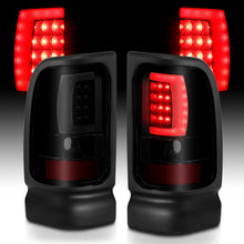 Load image into Gallery viewer, Anzo LED Tail Lights for Dodge Ram 1500 2500 3500 (1994-2002) Plank Style with Black Housing &amp; Clear or Smoke Lens Alternate Image