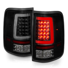 Load image into Gallery viewer, Anzo Full LED Tail Lights for Ford F150 (2004-2008) C-Bar Black Housing with Clear or Smoke Lens Alternate Image