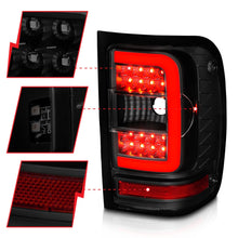 Load image into Gallery viewer, Anzo LED Tail Lights for Ford Ranger (2001-2011) C-Bar Style with Clear or Smoke Lens Alternate Image