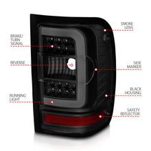 Load image into Gallery viewer, Anzo LED Tail Lights for Ford Ranger (2001-2011) C-Bar Style with Clear or Smoke Lens Alternate Image