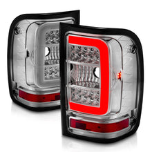 Load image into Gallery viewer, Anzo LED Tail Lights for Ford Ranger (2001-2011) C-Bar Style Black or Chrome Housing with Clear or Smoke Lens Alternate Image