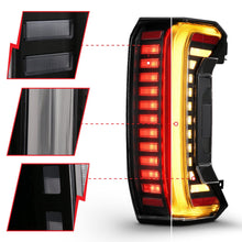 Load image into Gallery viewer, Anzo Full LED Tail Lights for Toyota Tundra (2022-2026) Black Housing with Clear or Smoke Lens Alternate Image