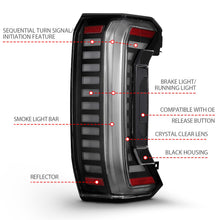Load image into Gallery viewer, Anzo Full LED Tail Lights for Toyota Tundra (2022-2026) Black Housing with Clear or Smoke Lens Alternate Image