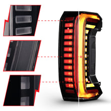 Load image into Gallery viewer, Anzo Full LED Tail Lights for Toyota Tundra (2022-2026) Black Housing with Clear or Smoke Lens Alternate Image