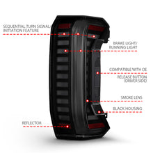 Load image into Gallery viewer, Anzo Full LED Tail Lights for Toyota Tundra (2022-2026) Black Housing with Clear or Smoke Lens Alternate Image