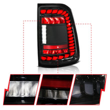 Load image into Gallery viewer, Anzo Full LED Tail Lights for Ram 1500 (2019-2024) Factory LED or Halogen Without Blind Spot Monitoring Alternate Image