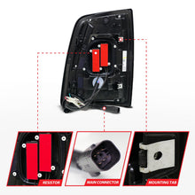 Load image into Gallery viewer, Anzo Full LED Tail Lights for Ram 2500 / 3500 (2019-2024) Black Housing with Clear Lens 311482A Alternate Image