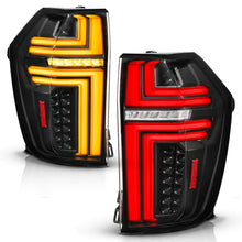 Load image into Gallery viewer, Anzo Full LED Tail Lights for Chevy Suburban &amp; Tahoe (2021-2024) Black Housing with Clear Lens 311483A Alternate Image