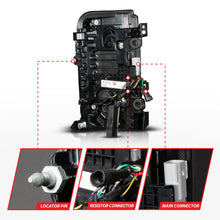 Load image into Gallery viewer, Anzo Full LED Tail Lights Ford Bronco (2021-2026) Sequential Turn Signals - Black Housing with Clear Lens 311490X Alternate Image