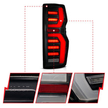 Load image into Gallery viewer, Anzo Full LED Tail Lights for Chevy Colorado (2023-2026) Black Housing with Smoke Lens 311491X Alternate Image