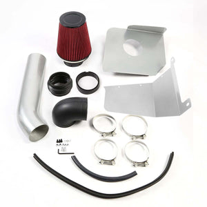 DNA Air Intake System Chevy Avalanche/Tahoe Cadillac Escalade (2007-2008) Cold Air w/ Heat Shield + Cone Filter - Silver / Black