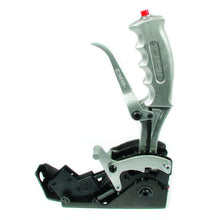 Load image into Gallery viewer, Hurst Quarter Stick Pistol-grip Race Shifter GM TH250/ TH350/ TH375/ TH400 (FWD Pattern) Black or Clear Anodized Billet Aluminum Handle - Clear Anodized Billet Aluminum Handle Alternate Image