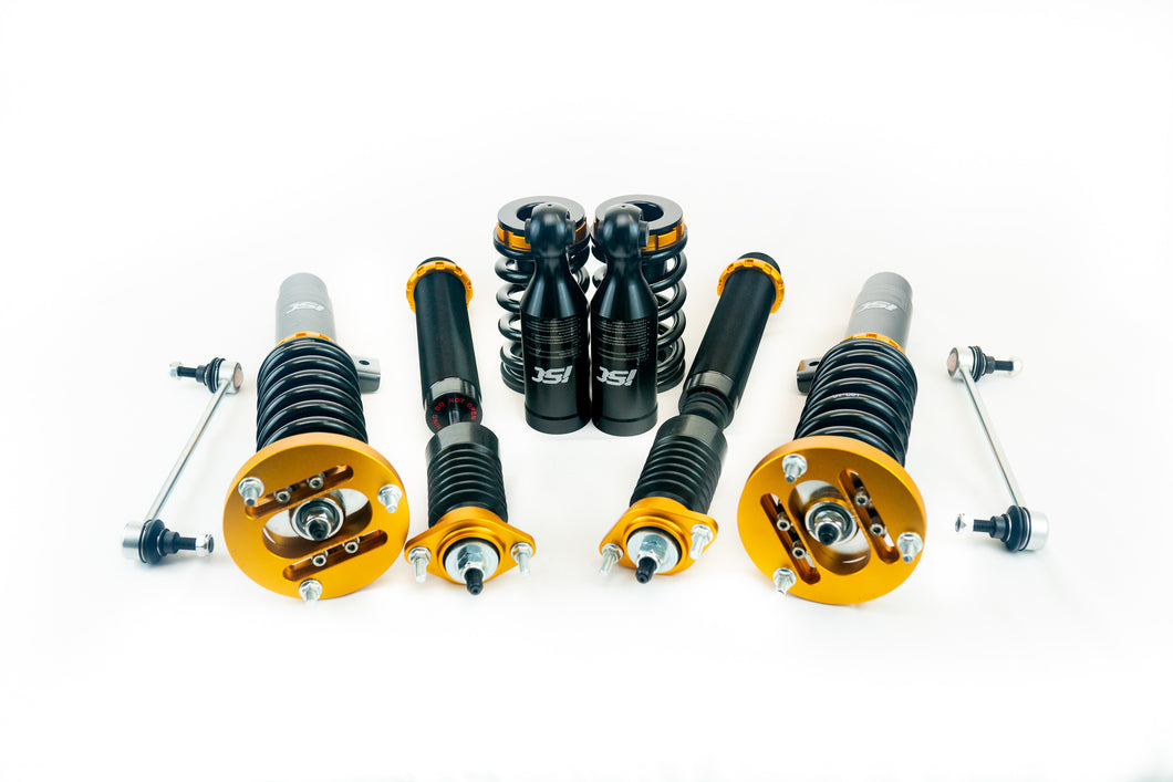 ISC N1 V2 Coilovers BMW 3 Series E46 (00-05) w/ Front Camber Plates - Street Sport or Track/Race