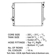 Load image into Gallery viewer, CSF Radiator Toyota Tacoma 4.0L / 2.7L (2005-2015) OEM Replacement w/ Aluminum Core 3200 Alternate Image