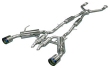 Load image into Gallery viewer, HKS Exhaust Infiniti Q50 (14-23) Full Dual Hi Power w/ Burnt Blue Tips - Axleback or Catback Alternate Image