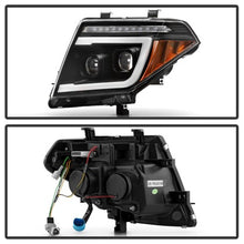 Load image into Gallery viewer, Spyder LED Headlights Nissan Frontier (05–08) Pathfinder (05–07) Apex Series - Black - Default Title Alternate Image