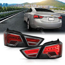 Load image into Gallery viewer, Anzo LED Tail Lights Chevy Impala (2014-2018) Black or Chrome Housing Alternate Image