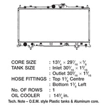 Load image into Gallery viewer, CSF Radiator Mitsubishi Eclipse 3.8L (2006-2012) OEM Replacement w/ Aluminum Core 3304 - Default Title Alternate Image