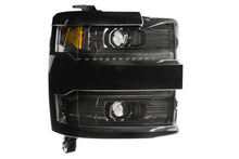 Load image into Gallery viewer, Morimoto Projector LED Headlights for Chevy Silverado HD (2015-2019) XB Osram-powered DRLs with sequential turn signals Alternate Image