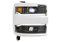 Load image into Gallery viewer, Morimoto Projector LED Headlights for Chevy Silverado HD (2015-2019) XB Osram-powered DRLs with sequential turn signals Alternate Image