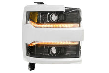 Load image into Gallery viewer, Morimoto Projector LED Headlights for Chevy Silverado HD (2015-2019) XB Osram-powered DRLs with sequential turn signals Alternate Image