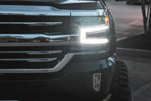 Load image into Gallery viewer, Morimoto Projector LED Headlights for Chevy Silverado 1500 (2016-2018) XB Osram-powered DRLs with Sequential Turn Signals Alternate Image