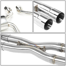 Load image into Gallery viewer, DNA Exhaust for Cadillac CTS-V Coupe 6.2L (2011-2014) Catback with 4.5" Dual Round Diagonal Cut Rolled Tips - Default Title Alternate Image