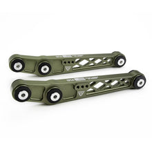 Load image into Gallery viewer, Voodoo13 Control Arms Honda Civic EK (96-00) LCA Rear Lower - Adjustable Pair - Hard Green Alternate Image