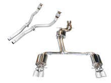 Load image into Gallery viewer, AWE Exhaust for Audi S5 Cabriolet 3.0 (2010-2013) Resonated or Non-Resonated Downpipes Touring Catback with Black or Silver Tips - Non-Resonated Downpipes / Chrome Silver Tips Alternate Image