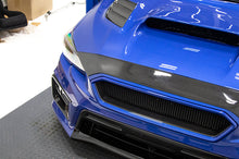 Load image into Gallery viewer, OLM Upper Front Bumper Cover for Subaru WRX &amp; WRX STI (2015-2021) Carbon Fiber OLMA.70162.1 Alternate Image