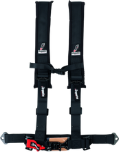 Load image into Gallery viewer, DragonFire Racing ATV Seat Belt Harness [2" or 3" Buckle H-Style] Black / Red / Grey / Blue / Orange - 2" / Black Alternate Image