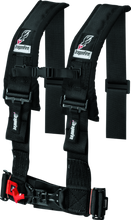 Load image into Gallery viewer, DragonFire Racing ATV Seat Belt Harness [2" or 3" Buckle H-Style] Black / Red / Grey / Blue / Orange - 3" / Black Alternate Image