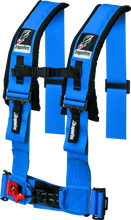 Load image into Gallery viewer, DragonFire Racing ATV Seat Belt Harness [2" or 3" Buckle H-Style] Black / Red / Grey / Blue / Orange - 3" / Blue Alternate Image