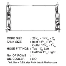 Load image into Gallery viewer, CSF Radiator Mazda 3/ Mazda 3 Mazdaspeed 2.0/2.5L (2010-2013) OEM Replacement w/ Aluminum Core 3496 Alternate Image