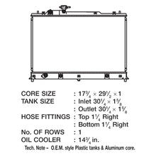 Load image into Gallery viewer, CSF Radiator Mazda CX7 2.3L/ 2.5L (2007-2012) OEM Replacement w/ Aluminum Core 3497 Alternate Image