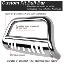 Load image into Gallery viewer, DNA 3&quot; Bull Bar Ford Excursion (2000-2005) Chrome or Black Finish Alternate Image