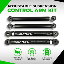Load image into Gallery viewer, Apoc Industries Control Arms for Dodge Ram 1500 (94-01) 2500 / 3500 (94-99) 6" Lift - Front Adjustable Direct Bolt On With or Without Hardware kit Alternate Image