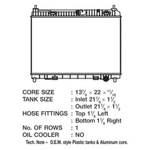 Load image into Gallery viewer, CSF Radiator Ford Fiesta (2011-2019) OEM Replacement w/ Aluminum Core 3509 Alternate Image