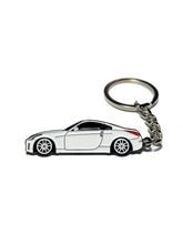 Load image into Gallery viewer, Drift Pins Nissan 350Z Keychains Alternate Image