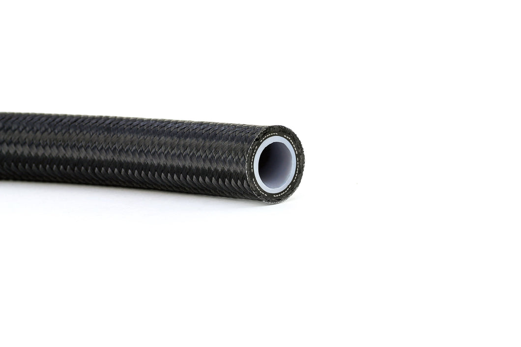HPS Performance PTFE Stainless Steel Reinforced Braided Hose - Black