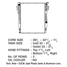 Load image into Gallery viewer, CSF Radiator Dodge Ram / Ram 2500 3500 4500 5500 (2010-2012) OEM Replacement w/ Aluminum Core 3529 - Default Title Alternate Image