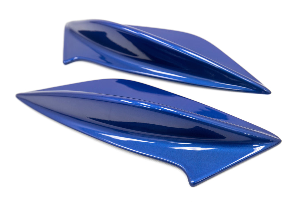 OLM Spoiler Side Fins Subaru WRX / WRX STi (15-20) [STI Style] Multiple Finish Options